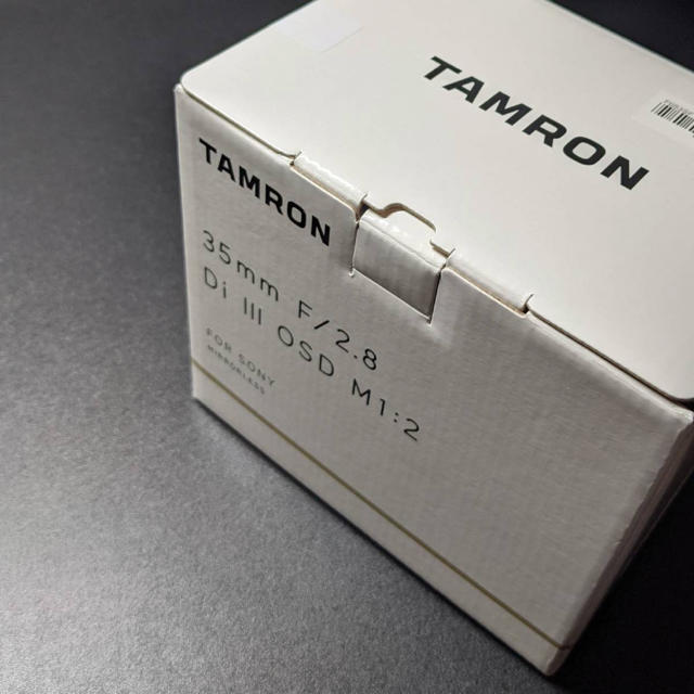 Tamron 35mm単焦点　eマウント 3