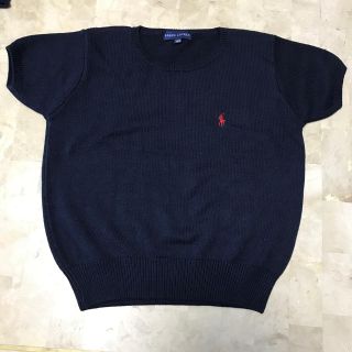 ラルフローレン(Ralph Lauren)のラルフローレン、半袖ニット【美品】(ニット)