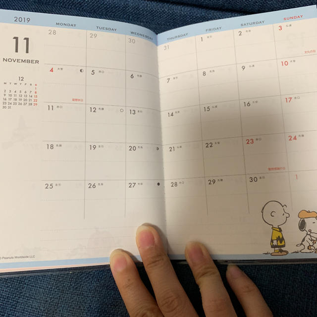 Peanuts スヌーピー A6 スケジュール帳 マスタッシュの通販 By らら S Shop ピーナッツならラクマ