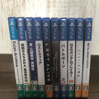 PS4ソフトまとめ売り10本セット