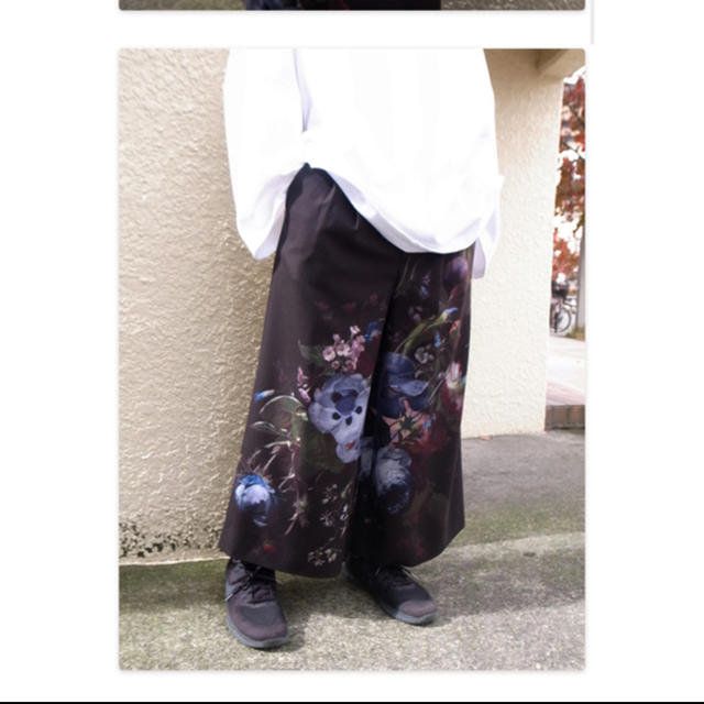 2TUCK CROPPED WIDE SLACKS 新品