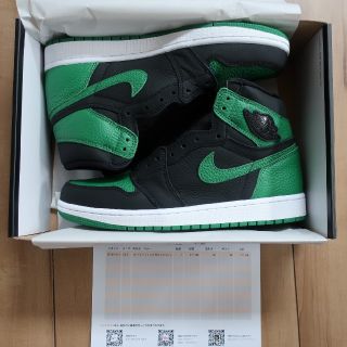 ナイキ(NIKE)のAir Jordan 1 Retro High OG Pine Green(スニーカー)