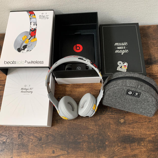 beats solo3WIRELESSミッキー90THアニバーサリーエディションBeatsbyDrDre