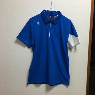 デサント(DESCENTE)の☆値下☆ＬＬ新品  デサント 半袖 ポロシャツ メンズ(ウエア)