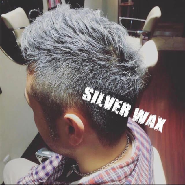 シルバーワックス silver wax シルバーアッシュ silver ash コスメ/美容のヘアケア/スタイリング(ヘアワックス/ヘアクリーム)の商品写真