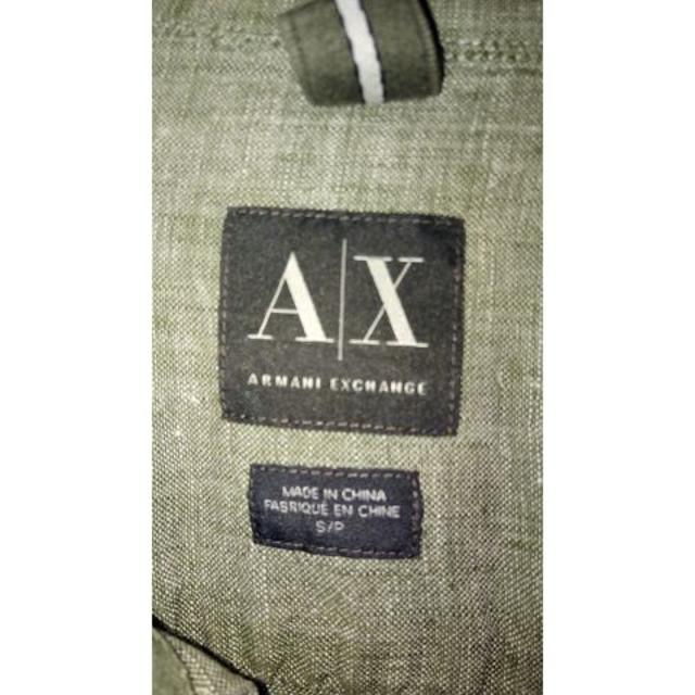 ARMANI EXCHANGE(アルマーニエクスチェンジ)の送料込【複数購入、直取送料値引※要質問】Armani ｱﾙﾏｰﾆ ﾘﾈﾝｼｬﾂ メンズのトップス(シャツ)の商品写真