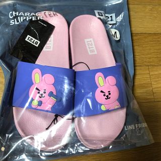 ボウダンショウネンダン(防弾少年団(BTS))のbt21 サンダル　クッキーお値下げ❗️早い者勝ち❗️(アイドルグッズ)