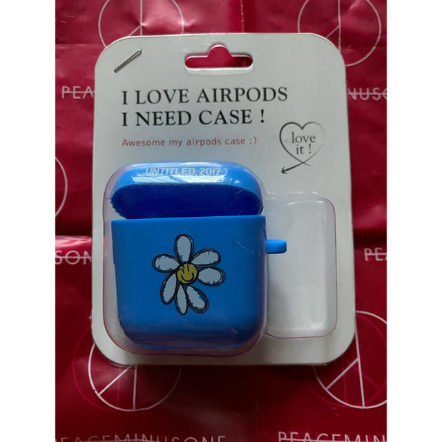 PEACEMINUSONE(ピースマイナスワン)のBIGBANG GDRAGON ジヨン カフェ 限定 AIRPODSケース エンタメ/ホビーのタレントグッズ(ミュージシャン)の商品写真
