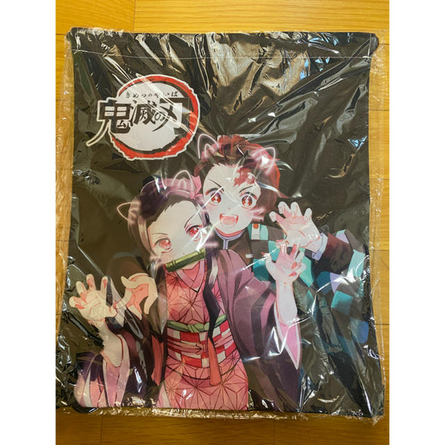 ♡好評につき再入荷♡鬼滅の刃 禰豆子×炭治郎 巾着袋 ナップサック エンタメ/ホビーのおもちゃ/ぬいぐるみ(キャラクターグッズ)の商品写真