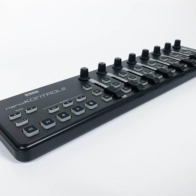 KORG(コルグ)のtk☆tk様用 KORG nanoKONTROL2-BK スマホ/家電/カメラのPC/タブレット(PC周辺機器)の商品写真