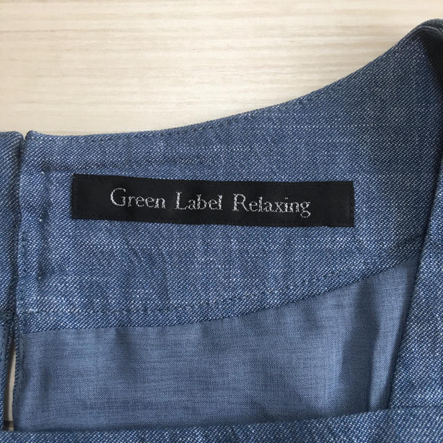 UNITED ARROWS green label relaxing(ユナイテッドアローズグリーンレーベルリラクシング)の半袖ワンピース レディースのワンピース(ひざ丈ワンピース)の商品写真