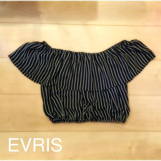 エヴリス(EVRIS)のお取り19日までEVRISオフショル(カットソー(半袖/袖なし))