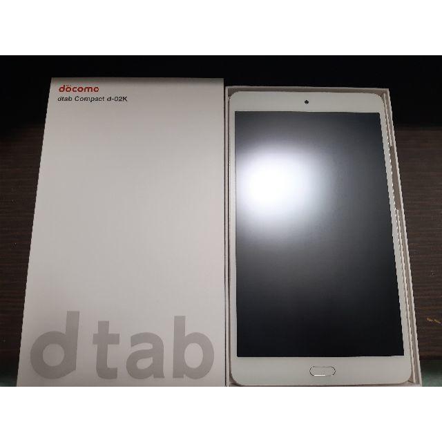 NTTdocomo(エヌティティドコモ)のdtab D-02K ゴールド 中古 SIMロック解除済み 美品  スマホ/家電/カメラのPC/タブレット(タブレット)の商品写真