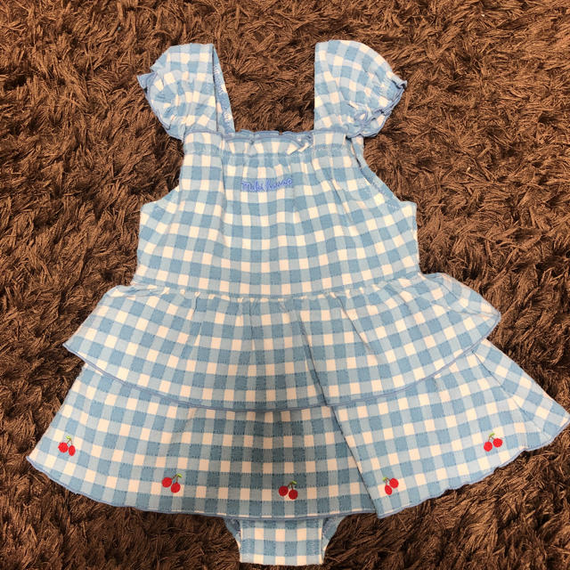 mikihouse(ミキハウス)のMIKIHOUSE 水着 90 キッズ/ベビー/マタニティのキッズ服女の子用(90cm~)(水着)の商品写真