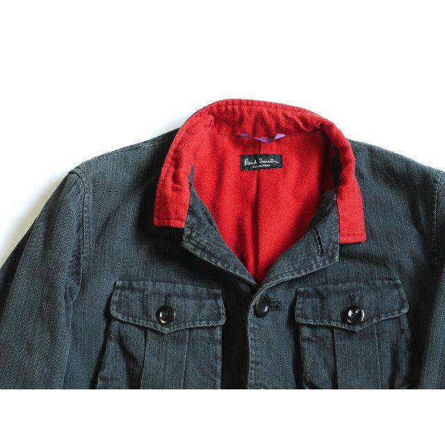Paul Smith(ポールスミス)のポールスミス　ジャケット　秋冬　ミリタリー　ブラック メンズのジャケット/アウター(ミリタリージャケット)の商品写真