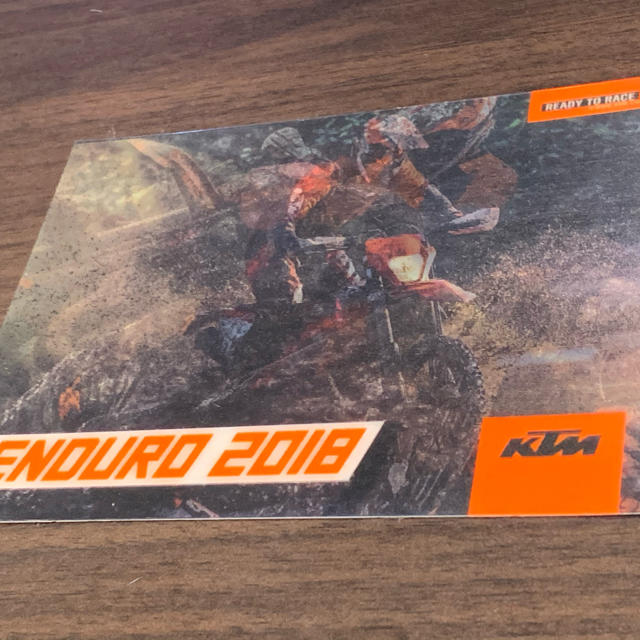 KTM ポストカード　2017 自動車/バイクのバイク(その他)の商品写真