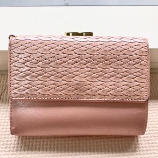 ハナエモリ(HANAE MORI)の森英恵　メッシュ　二つ折財布(折り財布)