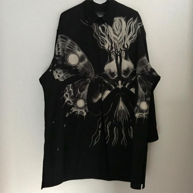 yohji yamamoto BLACK SCANDAL 分裂蝶々 シャツ