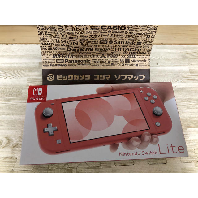 新品未開封 Nintendo Switch Lite コーラル ピンク 本体