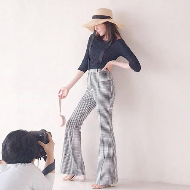rosary moon ギンガムチェックパンツ Mサイズ タイムセール中 - その他