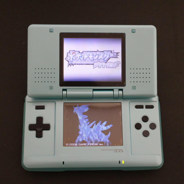 ニンテンドーDS(ニンテンドーDS)のニンテンドーDS ターコイズブルー #11 エンタメ/ホビーのゲームソフト/ゲーム機本体(携帯用ゲーム機本体)の商品写真