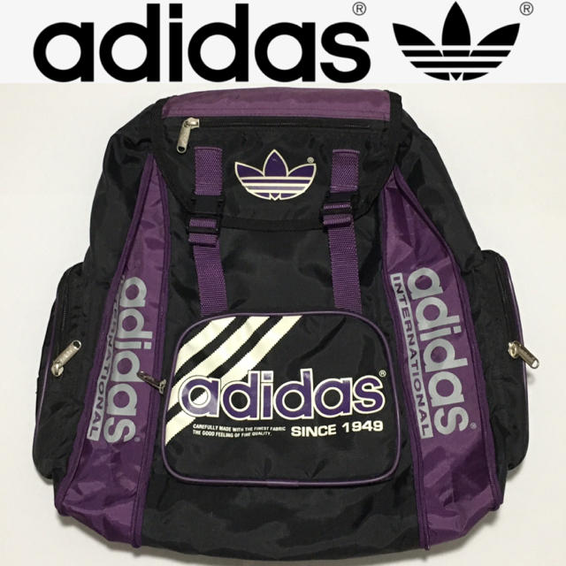 アディダス リュック adidas ヴィンテージ 90s デイパック 美品 希少 | フリマアプリ ラクマ