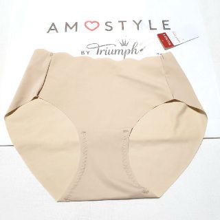 アモスタイル(AMO'S STYLE)のトリンプAMO'S STYLE アンラインボーイズレングス シームレスショーツL(ショーツ)