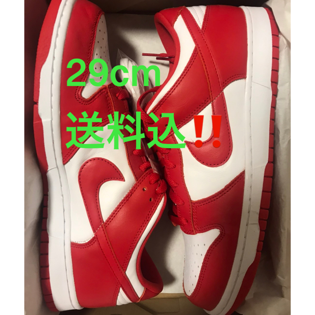 NIKE(ナイキ)のNike Dunk Low SP University Red メンズの靴/シューズ(スニーカー)の商品写真