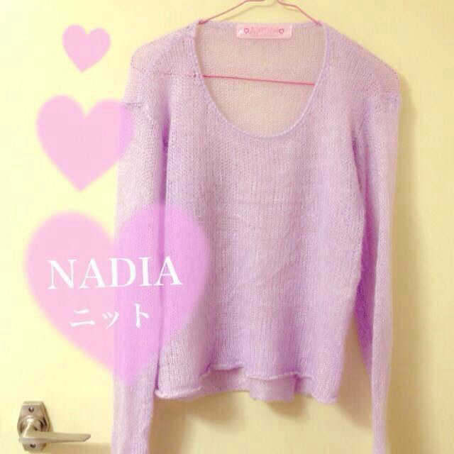NADIA(ナディア)の【NADIA】ニット レディースのトップス(ニット/セーター)の商品写真