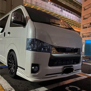 ハイエース　フロント　エアロ(車外アクセサリ)