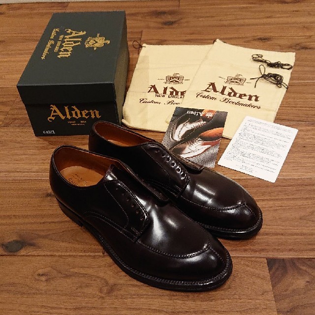 靴/シューズオールデン alden Vチップ 54321 8.5 8 1/2 26.5cm