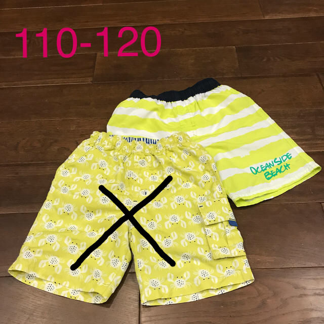 【男の子　水着　２枚セット】スイムウェア　スイムパンツ キッズ/ベビー/マタニティのキッズ服男の子用(90cm~)(水着)の商品写真