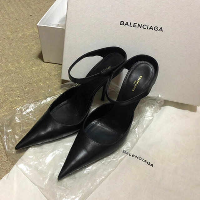 正規店購入　BALENCIAGA バレンシアガ　ナイフ ミュール　36 パンプス