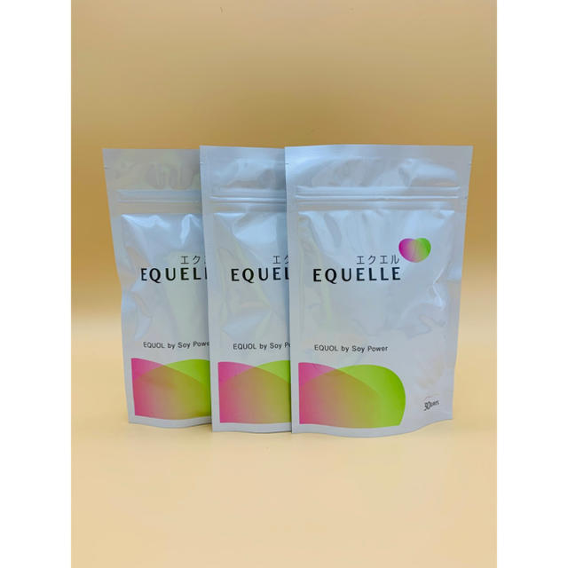 EQUELLE エクエル 120粒 (パウチタイプ) 大塚製薬 【3個セット】