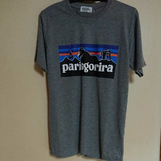 【新品】メンズTシャツ　紳士半袖　パリスゴリラ/parisgorira  M メンズのトップス(Tシャツ/カットソー(半袖/袖なし))の商品写真