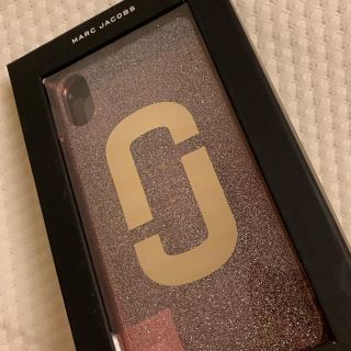 マークジェイコブス(MARC JACOBS)のマークジェイコブス　iPhoneXR グリッターピンク(iPhoneケース)