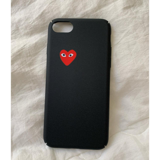 COMME des GARCONS(コムデギャルソン)のギャルソン　♡ iPhoneケース　7/8 シンプル　ハード スマホ/家電/カメラのスマホアクセサリー(iPhoneケース)の商品写真