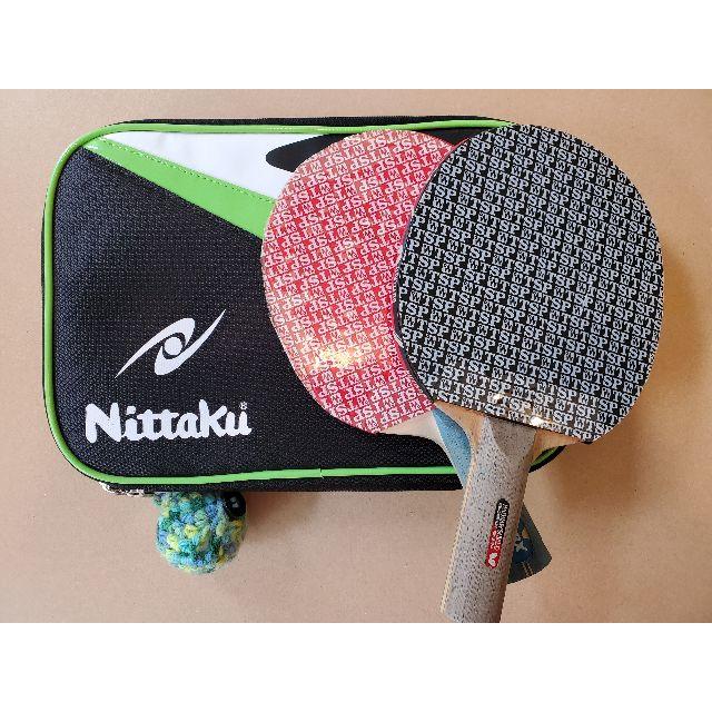 【美品】卓球ラケット　TSP　Nittaku　Butterfly　粘着ラバー