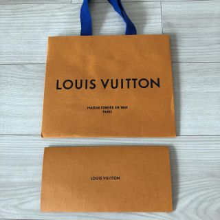 ルイヴィトン(LOUIS VUITTON)のルイヴィトン 紙袋 ショップ袋　明細入れ　2点(ショップ袋)