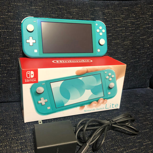 ニンテンドースイッチライト ターコイズブルー Switch lite 本体のみ充電器は付いておりません