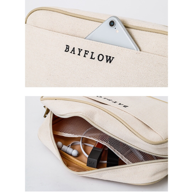 BAYFLOW(ベイフロー)のBAYFLOW ショルダー バッグ アイボリー レディースのバッグ(ショルダーバッグ)の商品写真