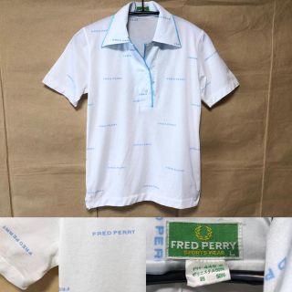 フレッドペリー(FRED PERRY)の90s FRED PERRY ポロシャツ L 白 (ポロシャツ)