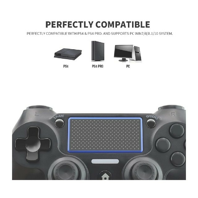 Playstation4 Ps4 コントローラー ワイヤレス Ps4ゲームパッド 5 55対応 Usb コの通販 By ルメン S Shop プレイステーション4ならラクマ