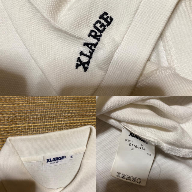 XLARGE(エクストララージ)のX-LARGE XLARGE エクストララージ　ポロシャツ　tシャツ  m 刺繍 メンズのトップス(ポロシャツ)の商品写真