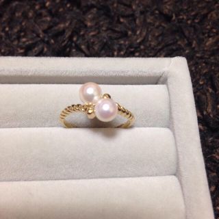 ミキモト(MIKIMOTO)の【最終値下げ！】ミキモト アコヤパール (リング(指輪))