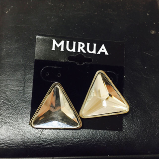 ムルーア(MURUA)のMURUA ピアス 新品未使用(ピアス)