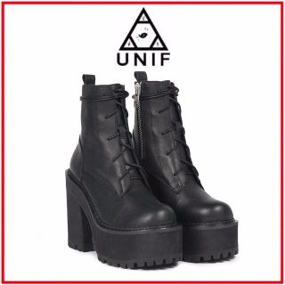 ユニフ(UNIF)のUNIF♡CHOKE BOOT(ブーツ)