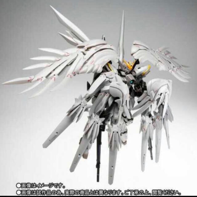 配送員設置 BANDAI ウイングガンダム スノーホワイトプレリュード