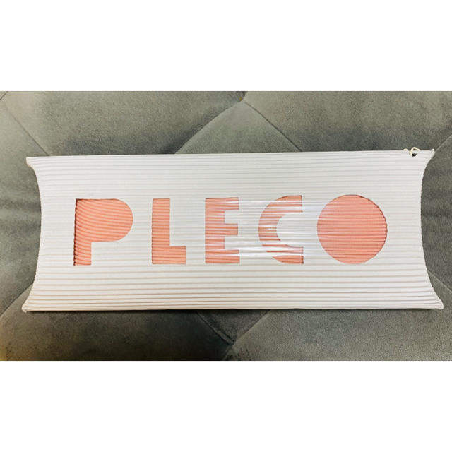 箱無し　クナプラス　PLECO ピンク　エコバッグ　タテプリーツ　L