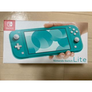 ニンテンドースイッチ(Nintendo Switch)の新品 ニンテンドー スイッチライト ターコイズ　Switch right 本体(携帯用ゲーム機本体)